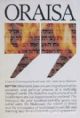 101450 ORAISA - A Journal of Contemporary Jewish Issues, volume 1